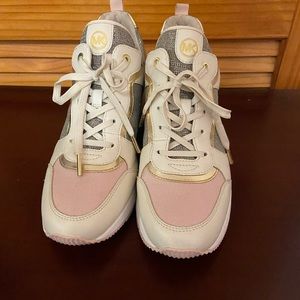 Michael Kors wedge sneakers